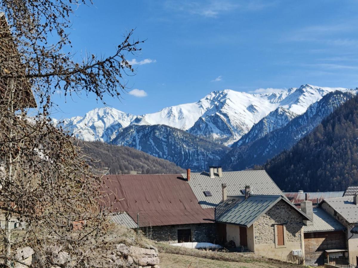 Chalet Ailleurs Appartement A Molines En Queyras Dış mekan fotoğraf